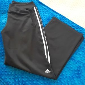 Adidas Practice Track Pant | Large | Black + White